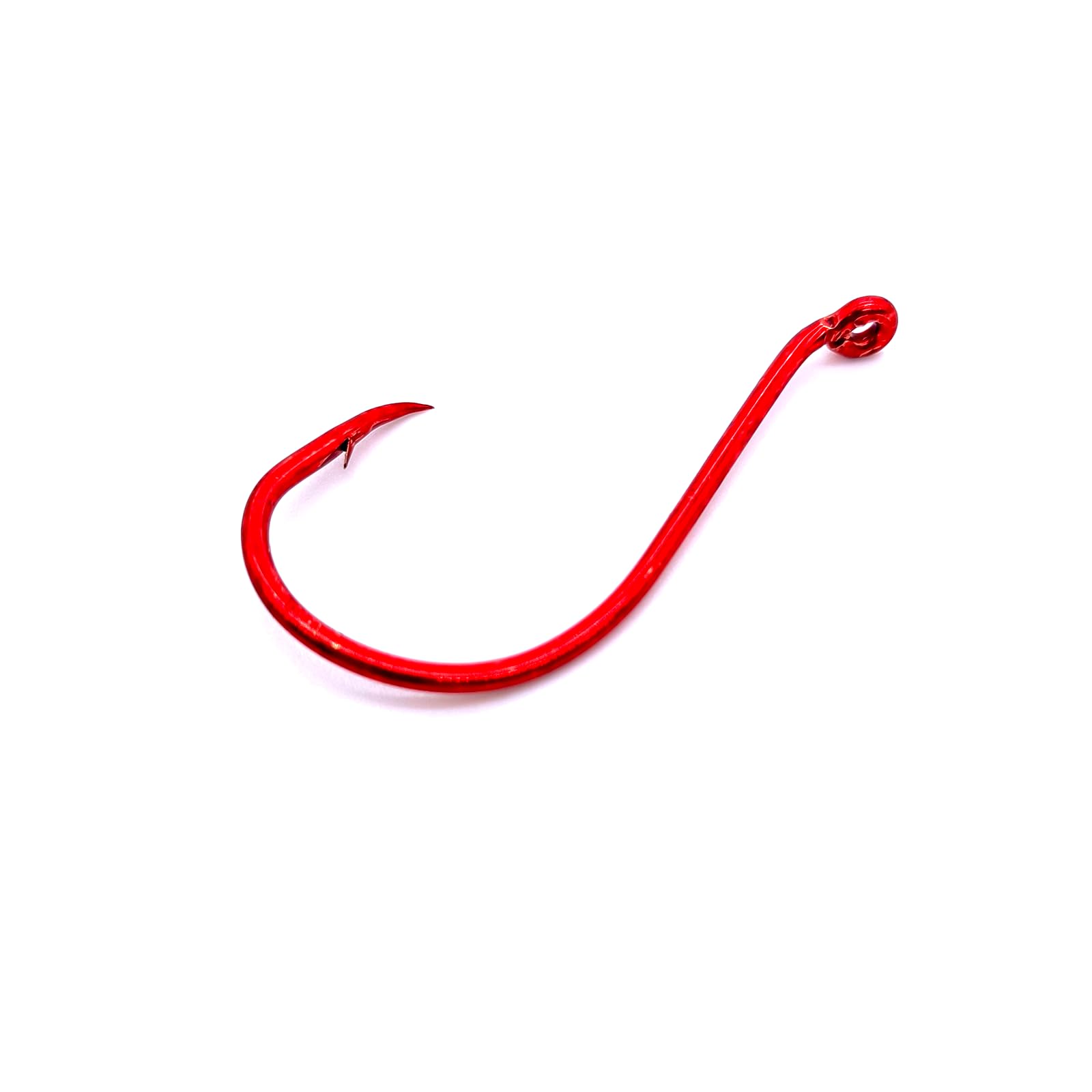 Octopus Beak Hooks Fishing Circle Hooks Offset Sport Freshwater 50/100-Pack