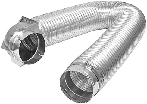 Builder's Best 84018 SAF-T Metal Single Elbow Dryer Vent Duct ...