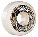 Estas son ruedas de diámetro Bones Ruedas SPF Ripples 81b P5 Sidecut monopatín, Unisex, Blanco, 58 mm