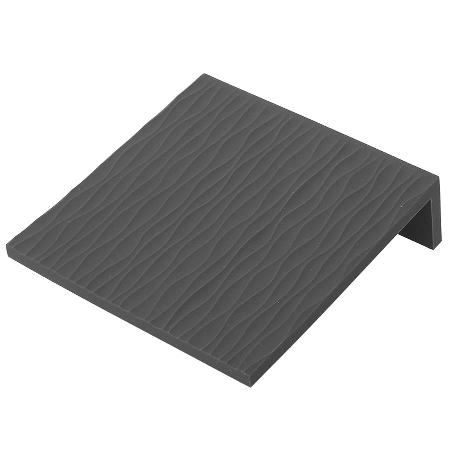 Juego de Compactador de café de 58 Mm con de Haya para Baristas Caseros, Incluye Tapete y Arandelas para Apisonar, Materiales Duraderos de Silicona y Acero Inoxidable (Negra)