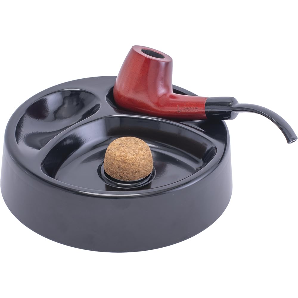 Fujima 6.5in Black Metal Ashtray