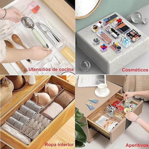 El mejor review de Cajas organizadoras de plástico transparente los mejores 5. 9 Imagen adicional