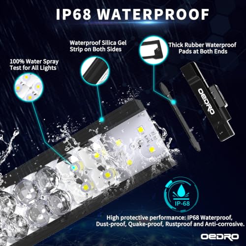 Image of OEDRO 16 Inch LED Light Bar Spot Flood Combo 175W 19250LM Work Light