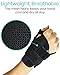 Vive Thumb & Wrist Brace for Right or Left Hand - Spica Splint Brace for Carpal Tunnel, Tendonitis, & Arthritis in Hands or Fingers - Compression Support for Women Men - Stabilizer Relief for Bowling