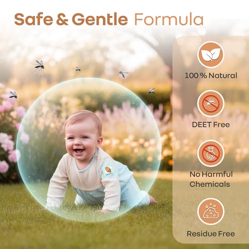 Image of R for Rabbit HYGOCARE 100% Natural Mosquito Repellent Patches for Baby 24-Hour Full Day Protection from Dengue, Malaria, Chikungunya Pack of 24 Patches