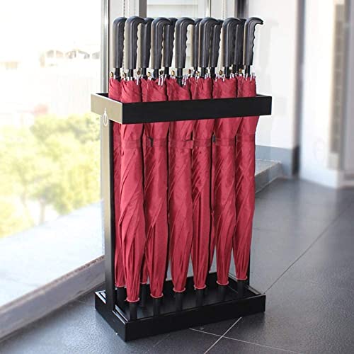 Support de rangement pour parapluies de bureau grand modèle noir