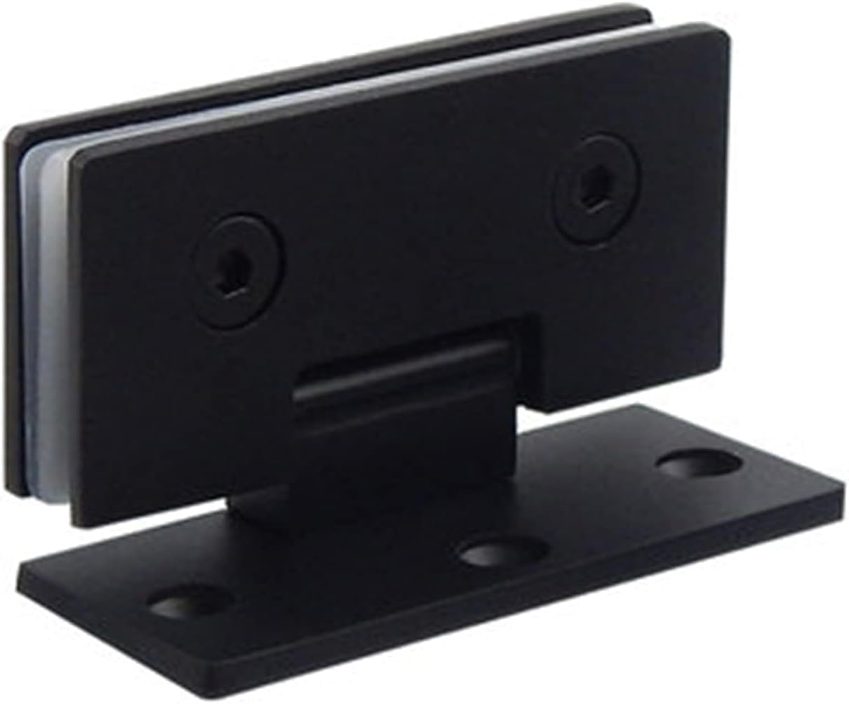 Glass Door Hinges, Butt Hinges Stainless Steel Bathroom Glass Door Frameless with Cabinet Hinge