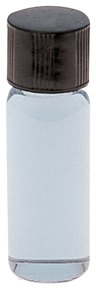 Thomas V2595CFM Borosilicate Glass 30mL Clear Specimen Vial, with Foam-Lined Screw Cap (Pack of 144)