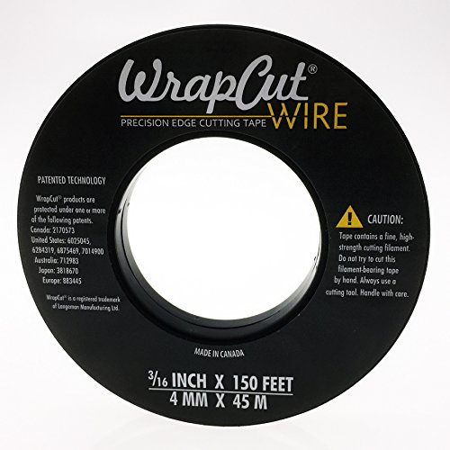 Langeman Manufacturing WrapCut Wire™ 4mm x 45m - Das Schneideband für Dicke Folien