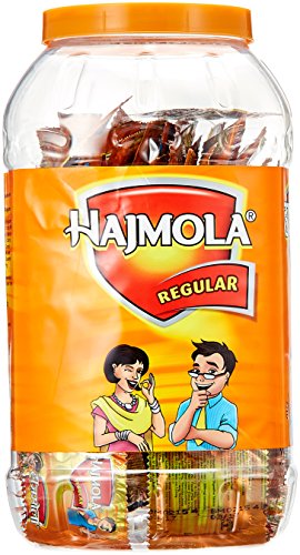 Image of Dabur Hajmola Jar - 160 Sachets with Free Dabur Hajmola Amla - 25 ml (Worth Rupees 10)