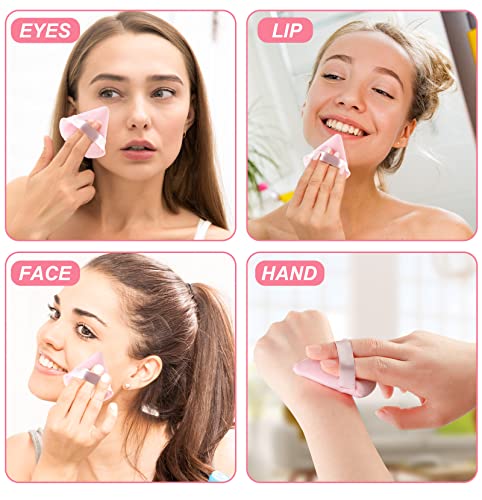 8 Pieces Triangle Powder Puff Face Soft Triangle Makeup Puff Velour Cosmetic Foundation Blender Sponge Beauty Makeup Tools #TOP3
