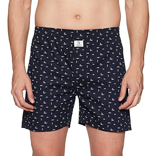Image of Longies Men's Cotton Printed Regular Boxer Shorts