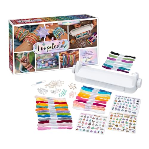 Loopdedoo Deluxe DIY Friendship Bracelet Maker Kit - Make Bracele...