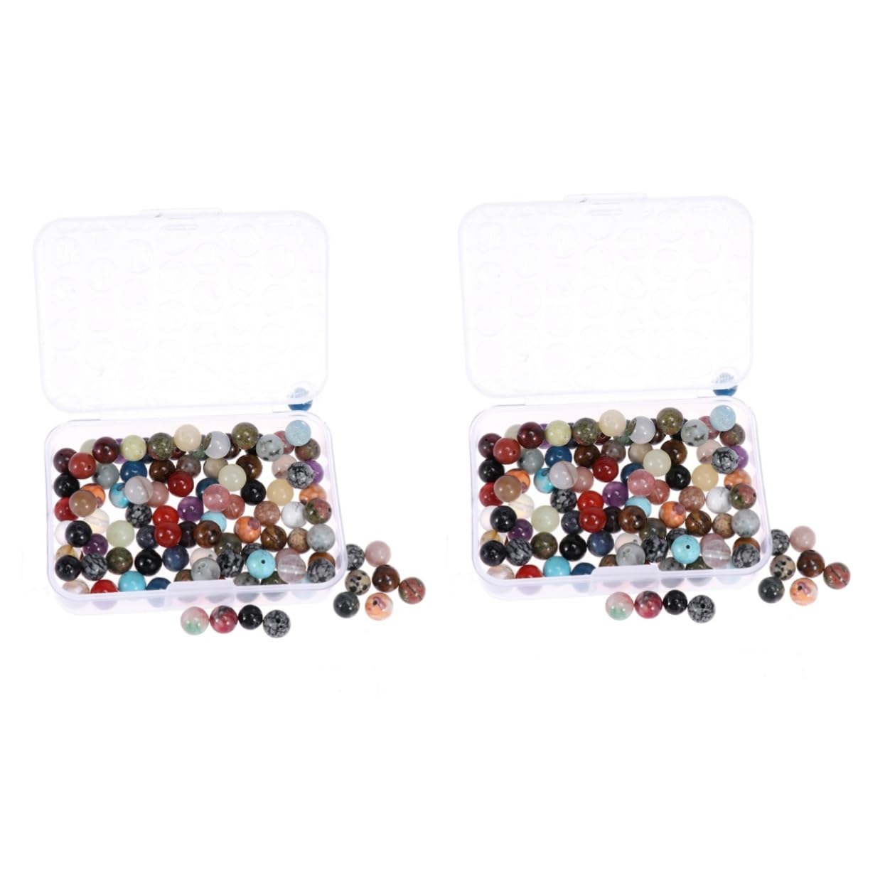 Perles rondes en gemmes naturelles pour vos ateliers de bijoux DIY
