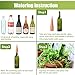 punada Plant Water Self Watering Spikes, Automatic Vacation Plant Watering Devices,Terracotta Wine Bottle Stake Set, Slow Release Self Irrigation Watering System-Perfect for Indoor Outdoor Plant
