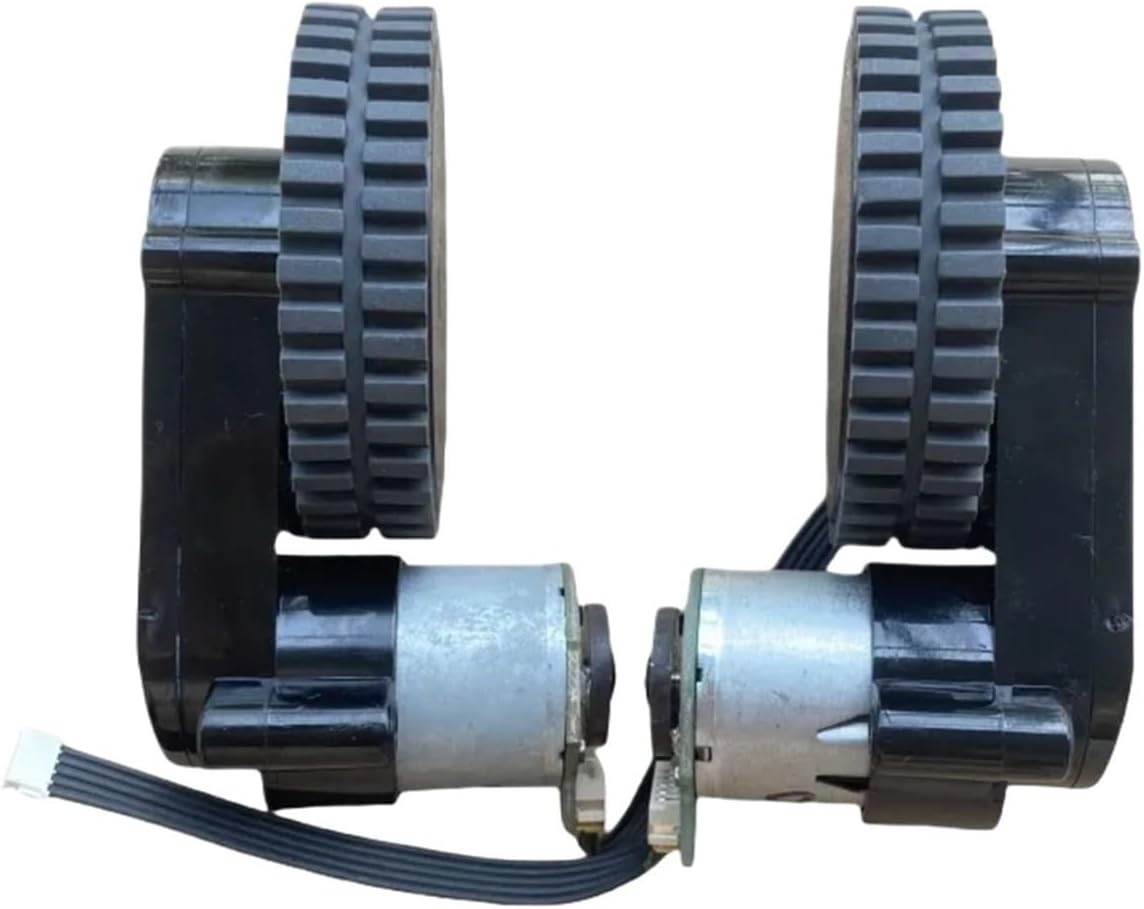 Parts Left and Right Action Wheels, Compatible for Cecotec Conga 950, 1090, 1790, 2290, Sweeper Accessories(R)