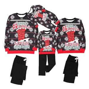Iffei Zestaw Piżamowy Świąteczny Dla Dzieci