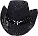 Simplicity Women's Country Cowboy Hat with Bull Stud Band
