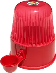 VIDA MANSA Bebedouro Pp 2 L Vermelho Transparente