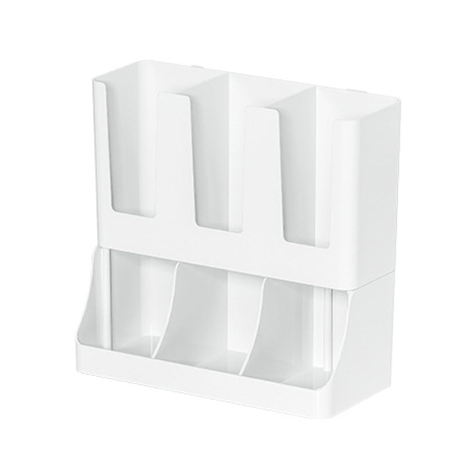 Msioytog Efficient Paper Cup Dispenser Display Rack with Open Structure Great for Home and Workplace Organization Cup Dispenser Stand
