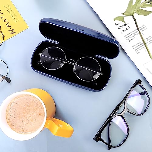 Image of Hifot Metal Eyeglass Case Hard Shell, Aluminum Spectacles Box Sunglasses Case for Men Women, Reading Glasses Holder