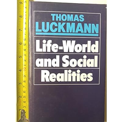 Life-world and Social Realities