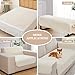Meider Couch Covers Sofa Seat Covers, 33x70 inch Anti-Slip Dog Mat Pet Pad Blanket for Sofa Chair Recliner Bed Furniture Protector Washable (Cream White)