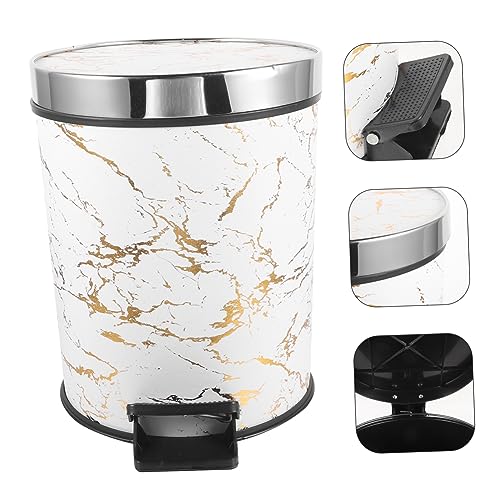 Caneca de basura rectangular con pedal Mobestech 8L miniatura 3