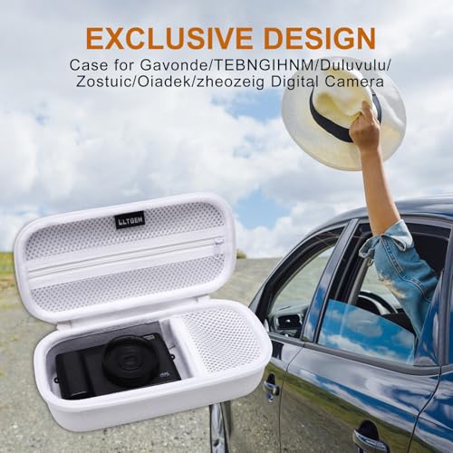 Funda rígida para cámara digital 4K compatible W & O y otras miniatura 7