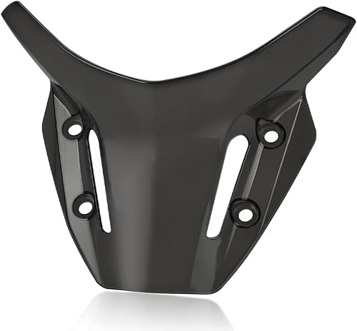 Miniatura 6 de Parabrisas delantero para motocicleta, deflector de viento de flujo de aire compatible con MT09 FZ09 MT09 SP 2021-2023