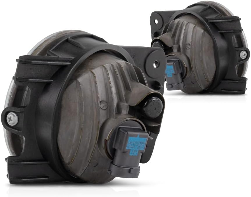 KarParts360 for Honda Pilot Fog Light Assembly 2009 2010 2011 Pair Driver and Passenger Side for HO2594100, HO2595100, 33951-SZA-305, 33901-SZA-305