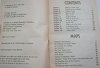 Hardcover San Francisco 1981-82 (Pocket Guides) Book