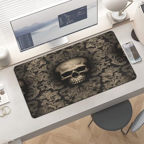 Gothic Wallpaper Skull pad de escritorio grande antideslizante miniatura 6