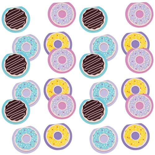 Fun Express Donut Party Notepads, Bulk set of 24 - Birthday Party Favors and Stationery