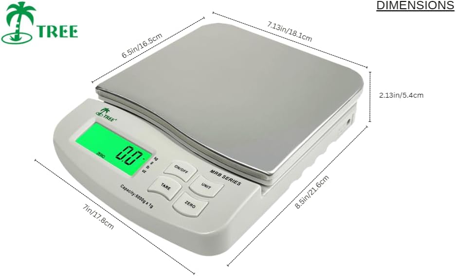 Miniatura 5 de MRB-10000 Balanza de Resolución Media 352.74 oz x 0.04 oz