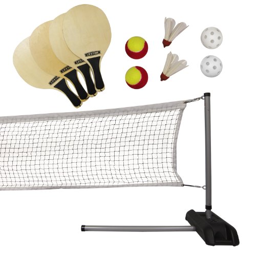 Lifetime 90421 Pickleball, Paddle Badminton, & Quickstart Tennis Net Set