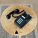 Opis PushMeFon Mobile 4G Phone : The Push Button Retro GSM Desk Cell Phone - Home Senior Cellphone for Elderly Unlocked in Vintage Telephone Style - Black