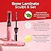 MCoBeauty - Brow Laminate Sculpt & Set - Wax Hybrid Formula, Gel Wax - Suitable for All Brow Colors and Types - Includes Spoolie Brush and Dual Sided Styling Tool - Eyebrow Kit