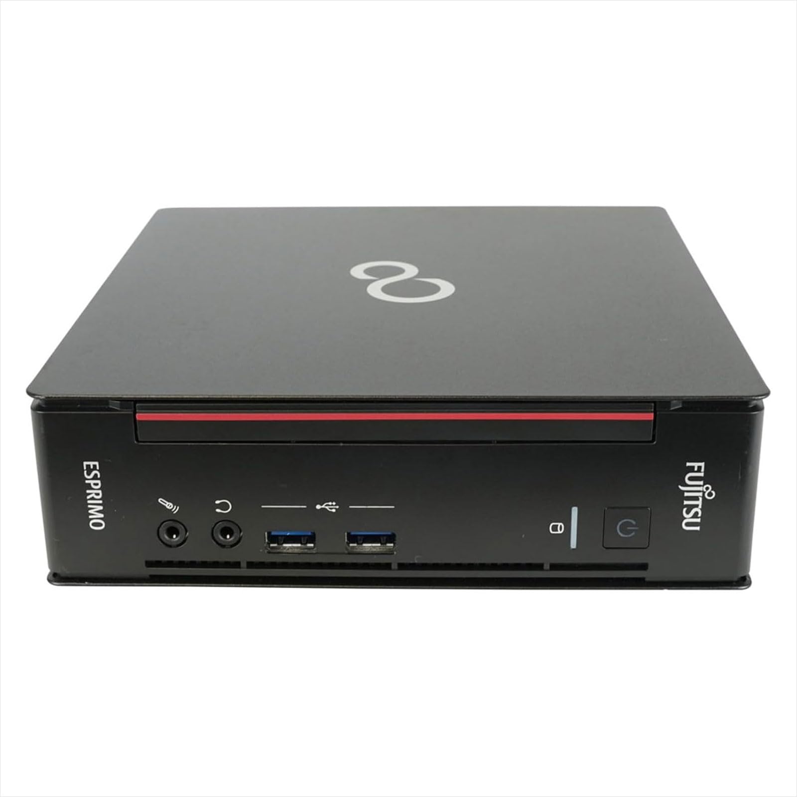 Fujitsu Esprimo Mini Pc Computer Fisso Desktop Intel i5, Ram 16GB, SSD 512GB, DVI + DP, Win 11 Pro + Libre Office, con Chiavetta Wi-Fi (Ricondizionato)