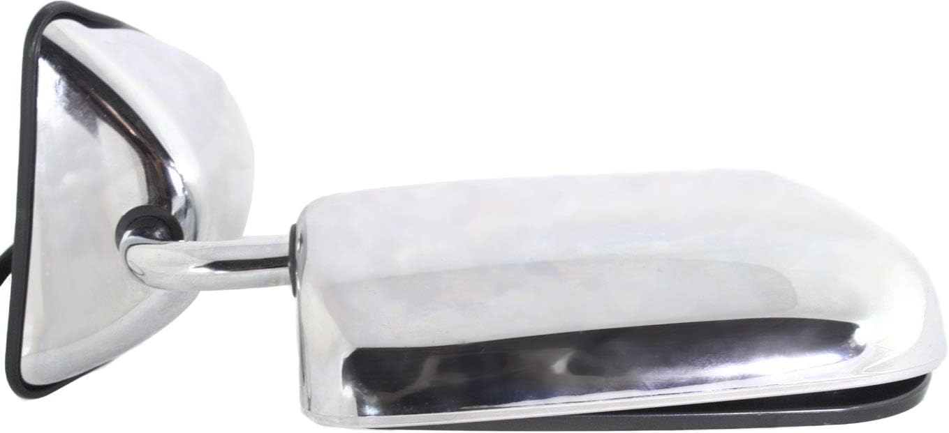 Kool Vue Passenger Side Power Mirror for Dodge W250 D250 D150 D350 W350 W150 Ramcharger 1988-1993 Chrome