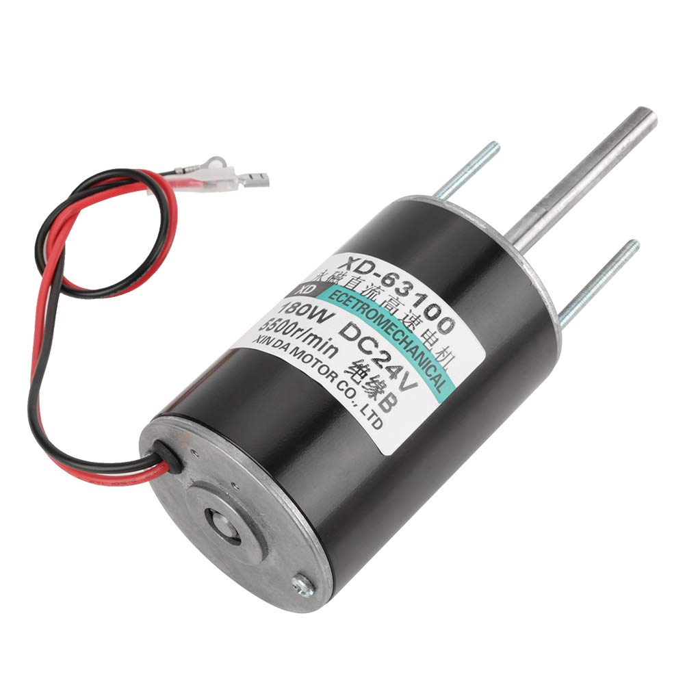 XD-63100 12/24 V 150 W duży silnik szczotkowany o dużej mocy silnik elektryczny o dużej prędkości silnik prądu stałego CW/CCW do generatora DIY (02)
