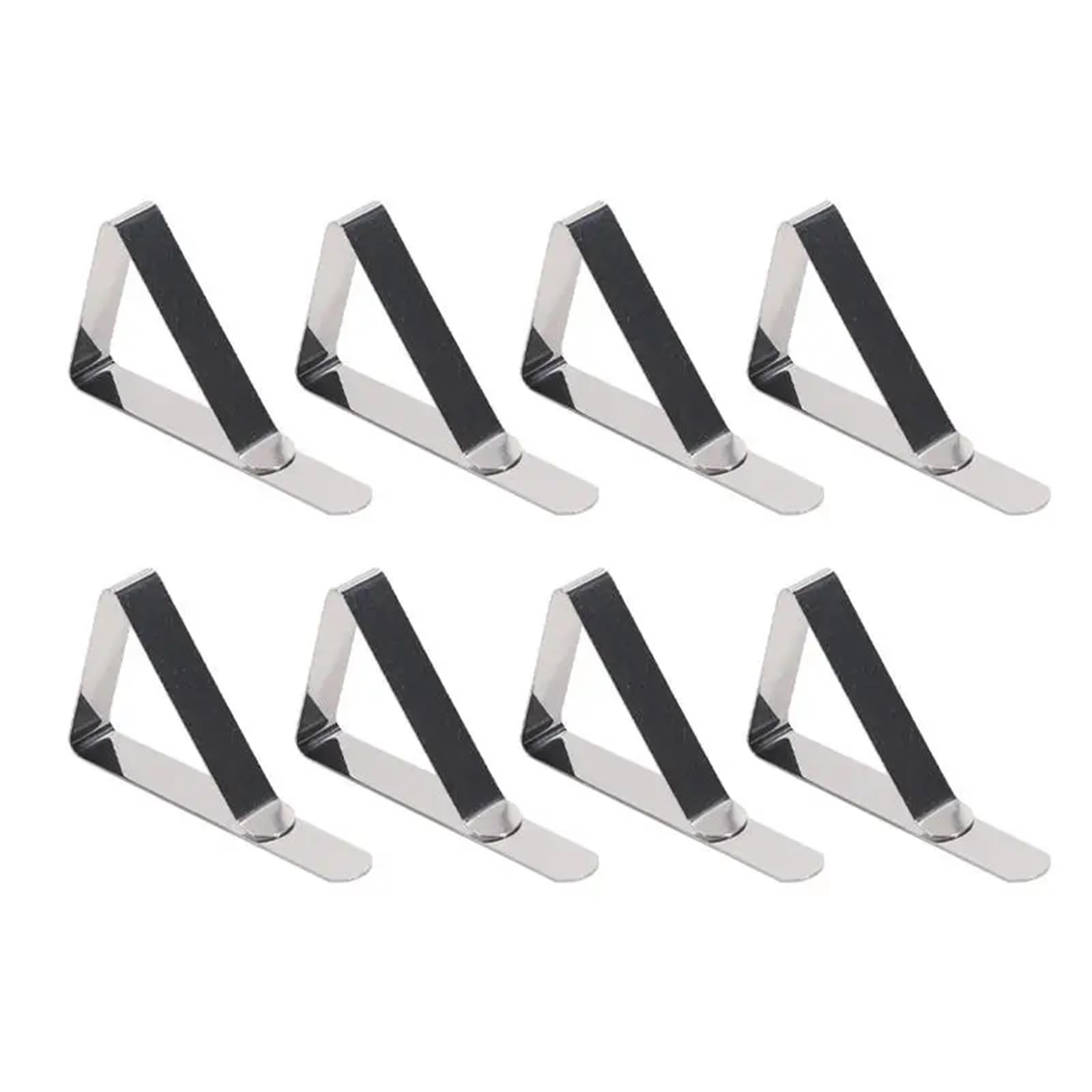 Ferma Tovaglia da Tavola Morsetti for tovaglie Regolabili in Acciaio Inossidabile Morsetti for tovaglie Porta Panni for Picnic in casa(5sets(40pcs))