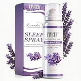 50ml Spray Sommeil à la Lavande, Spray Huile Essentielle, Brume Oreiller Parfumée, Parfum D’Intérieur, Soulager Le Stress, Un Parfum Relaxant Pour La Chambre, Pour Un Sommeil Réparateur