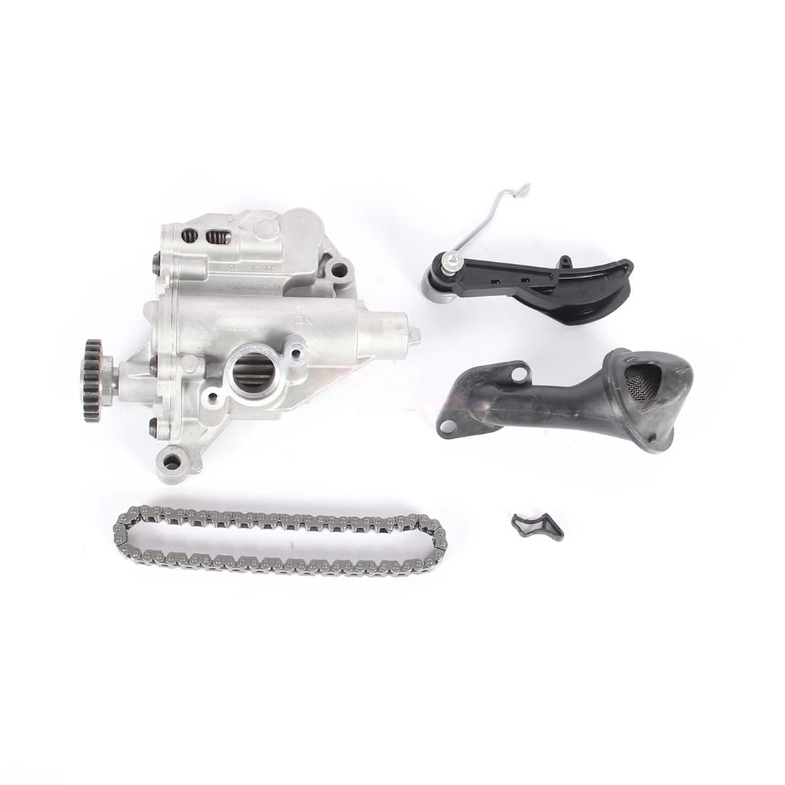 łańcuch napędowy oleju Pasuje do Vw Beetle 2012-2019 1.8T/2.0T 06H115105BC EA888 Gen3 CPR CPK CPL CPP pompa oleju silnikowego i zestaw łańcucha łańcuch smarowania silnika
