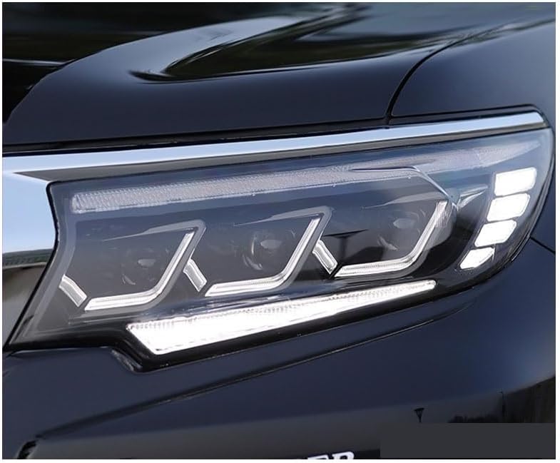 LED Headlight DRL LED Automobile Accessories Compatible With Toyota Land Cruiser Prado 2018 Headlights Prado