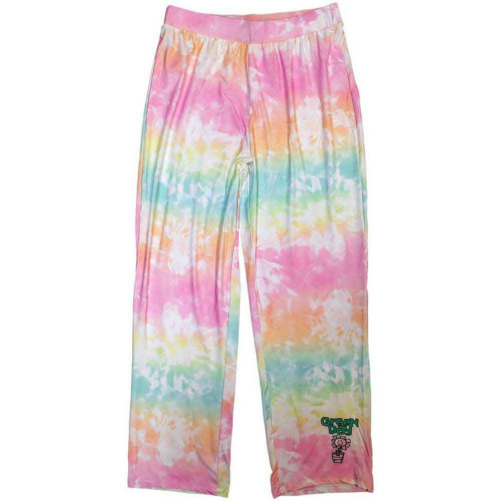 Paradiso Clothing Women's Green Day Flower Pot Band Logo Pyjamas - S