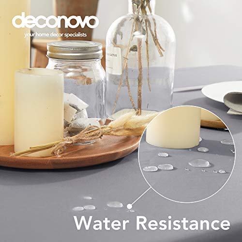 Deconovo Tovaglia Impermeabile per Cucina Tinta
