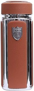 Carafe/Pichet S999 Thermos D'argent Sterling Haut De Gamme Affaires Santé Hommes Et Femmes Vide Bureau De Cadeau De Tasse Carafe à eau (Color : Brown)