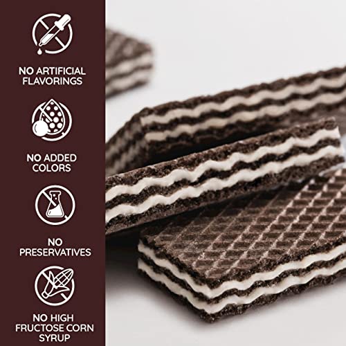 Image of Loacker Premium Cocoa & Milk Wafers, 6.17 Ounces