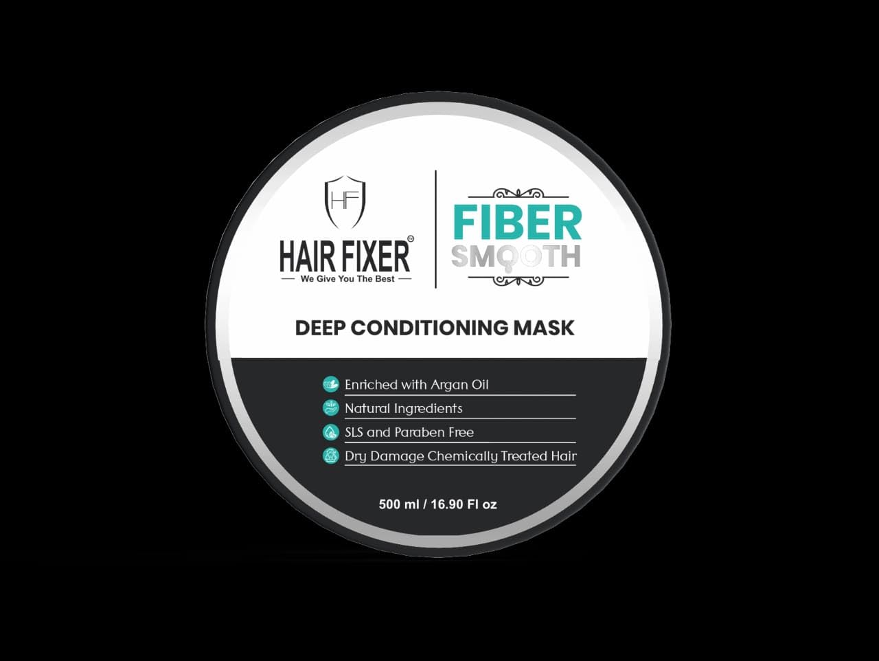 Hair Fixer Fiber Smooth Mask Enriched with Argan Oil for Professional Use Only 500ml, Pack of 1-image-17